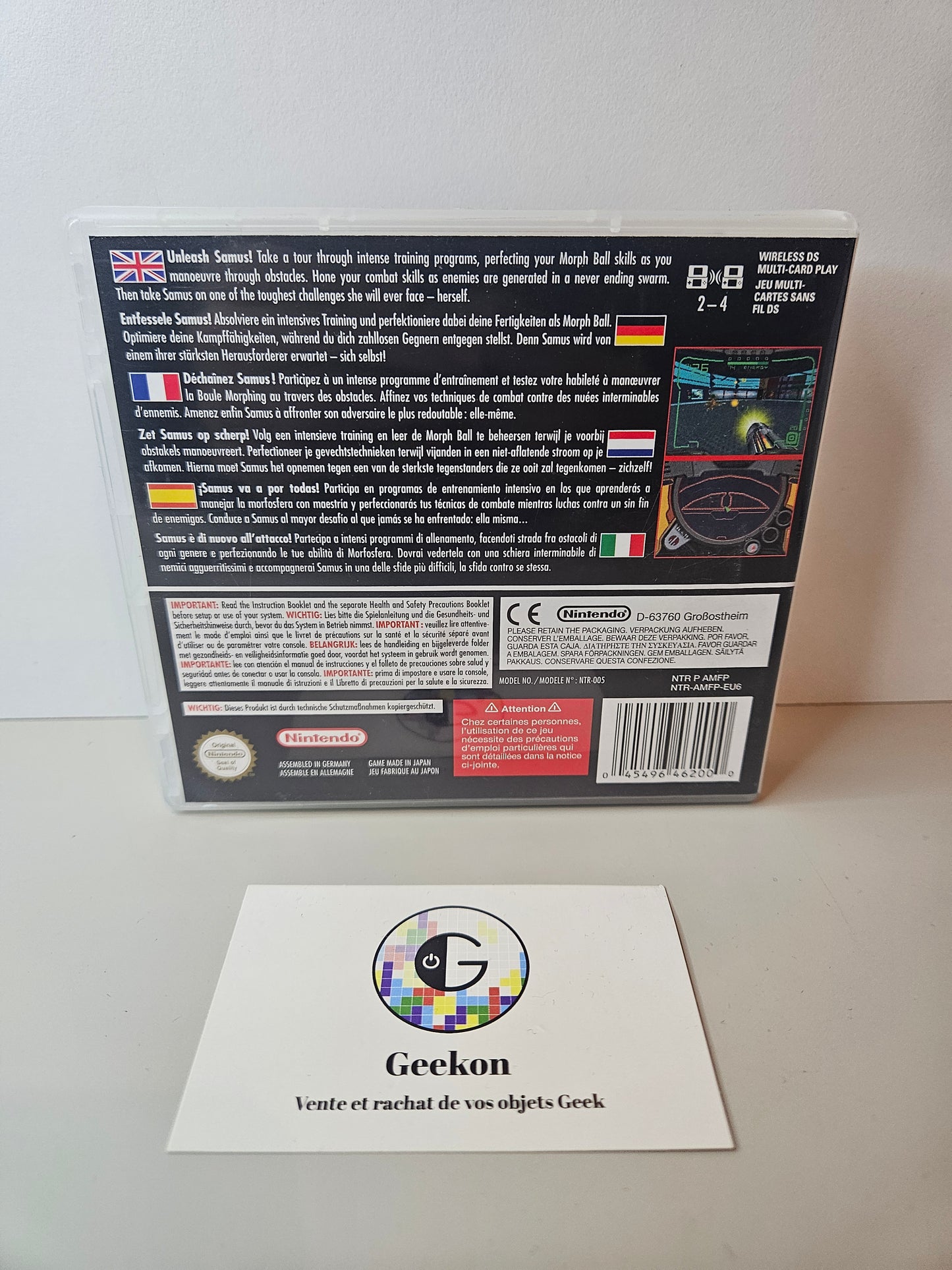 Nintendo - Demo Metroid Prime Hunters First Hunt