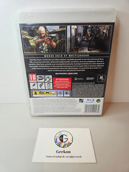 Playstation - Max Payne 3