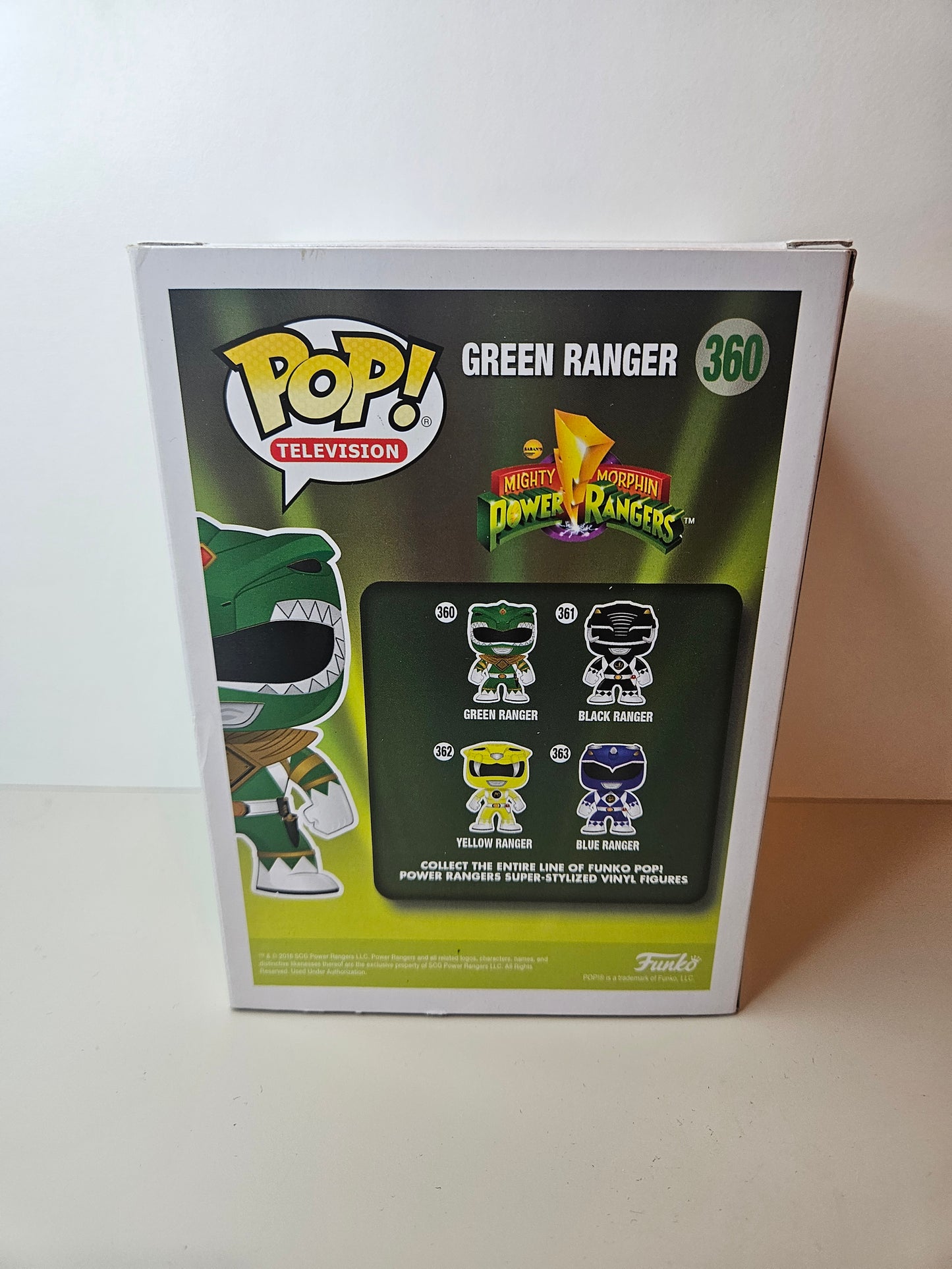 Funko Pop - Green Ranger 360