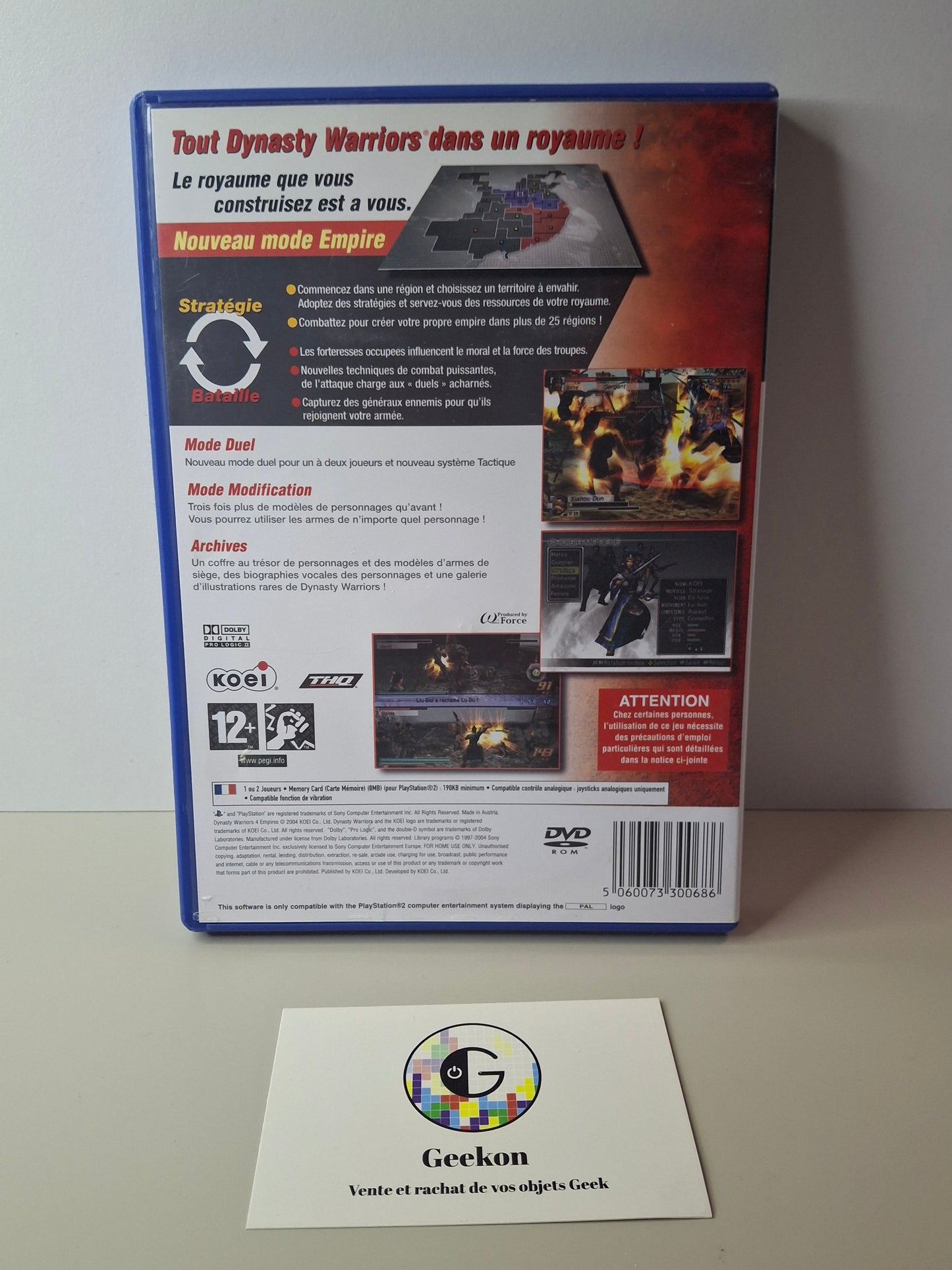 Playstation - Dynasty Warriors 4 Empires