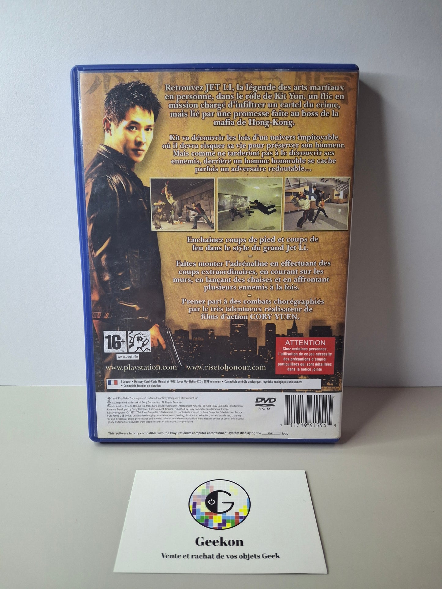 Playstation - Jet Li Rise to Honour