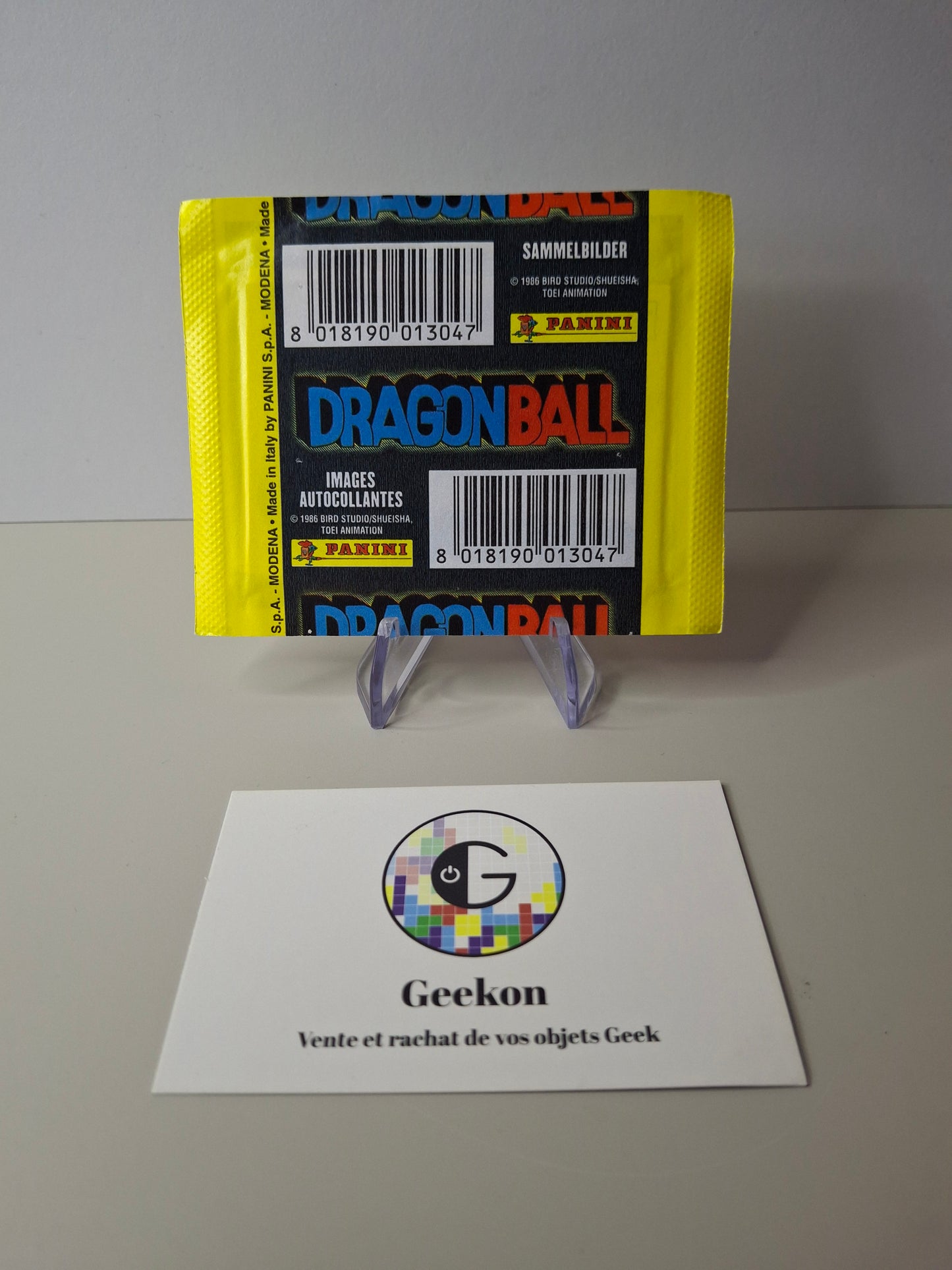 Booster Panini Dragon Ball 1986