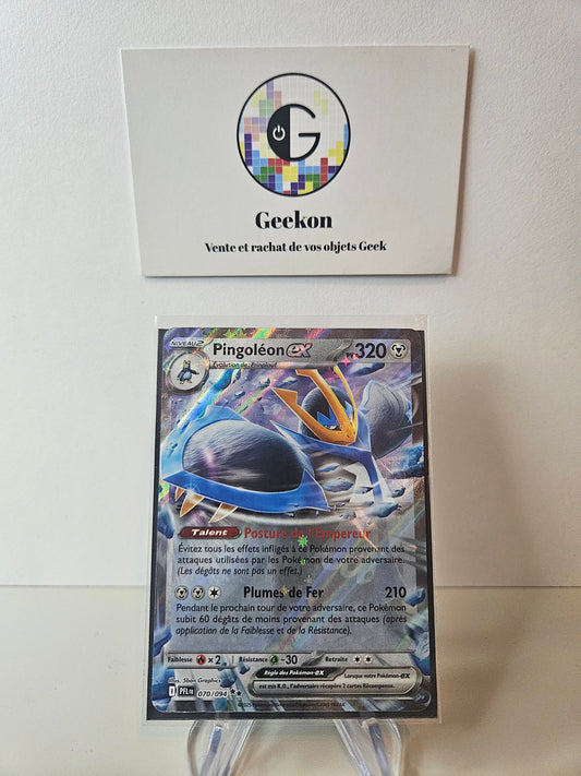 Carte Pokémon - Pingoléon EX