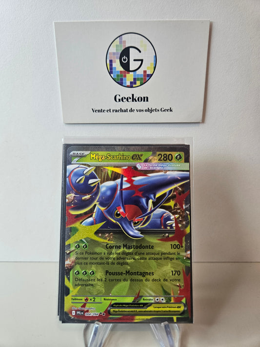 Carte Pokémon Méga Scarhino EX