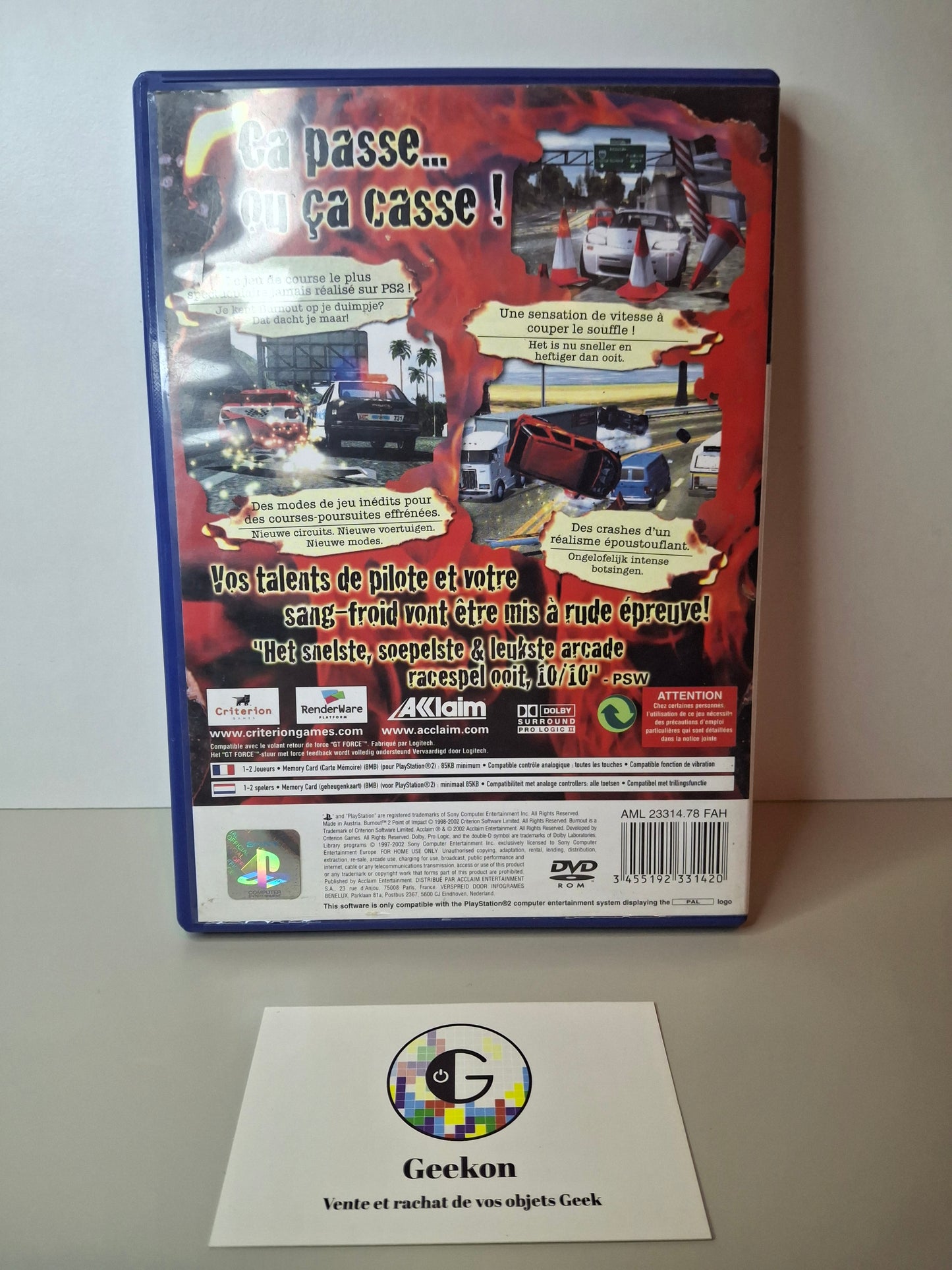 Playstation - Burnout 2 Point of Impact