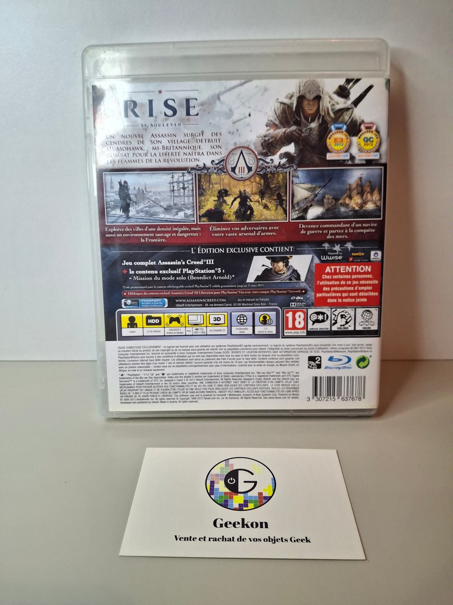 Playstation - Assassin's Creed III