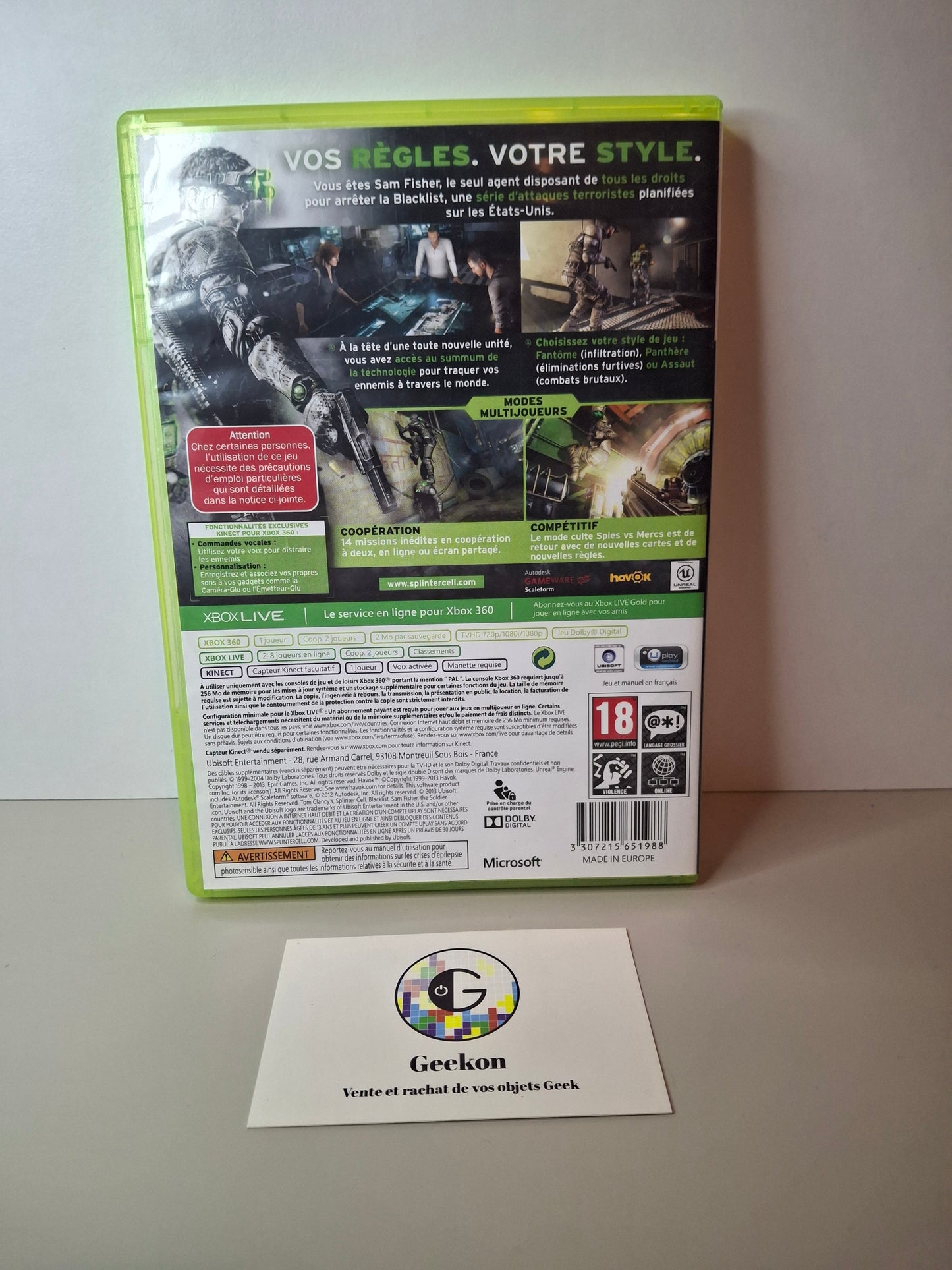 XBOX - Tom Clancy's | Splinter Cell Blacklist