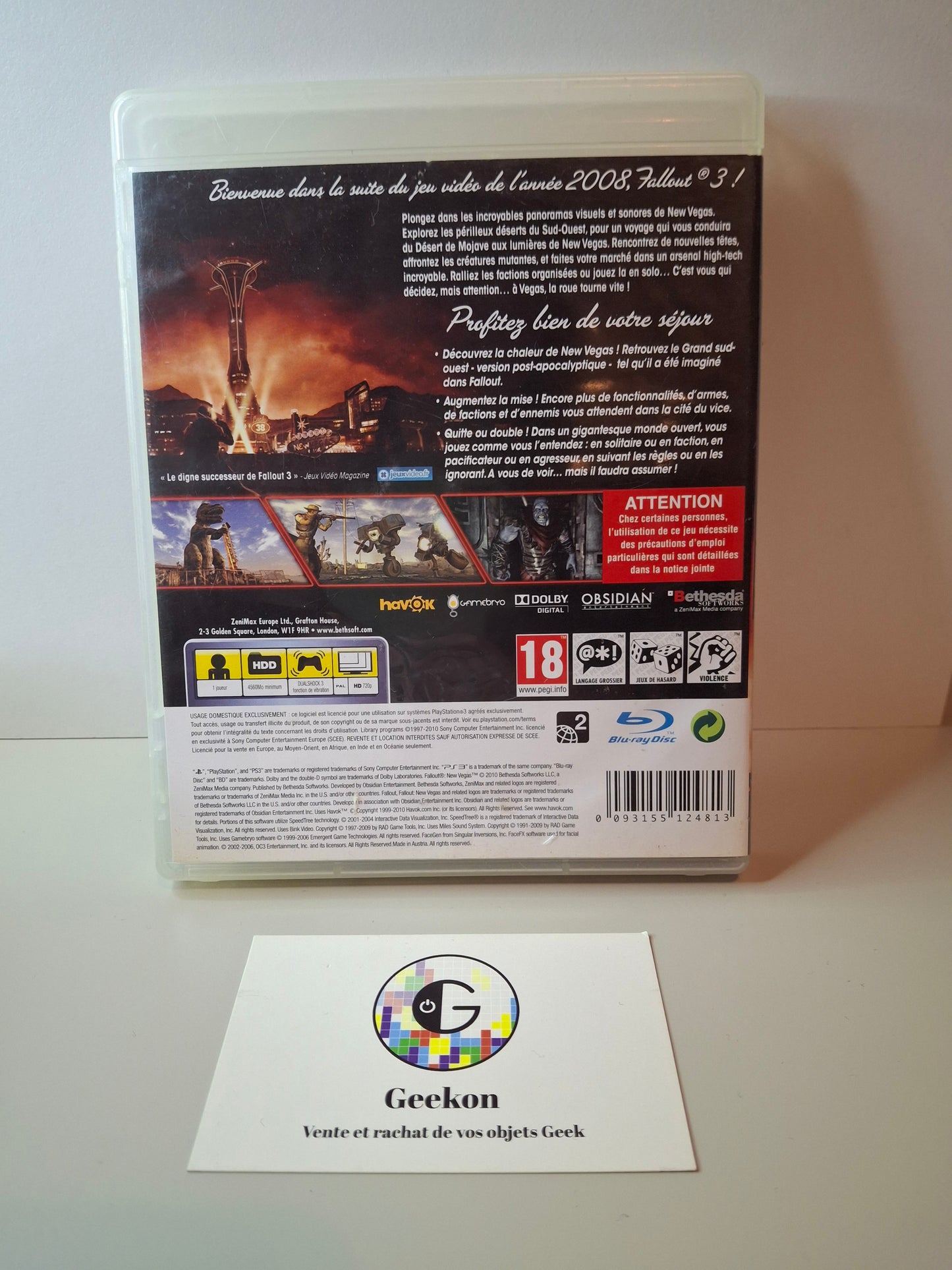 Playstation - Fallout New Vegas