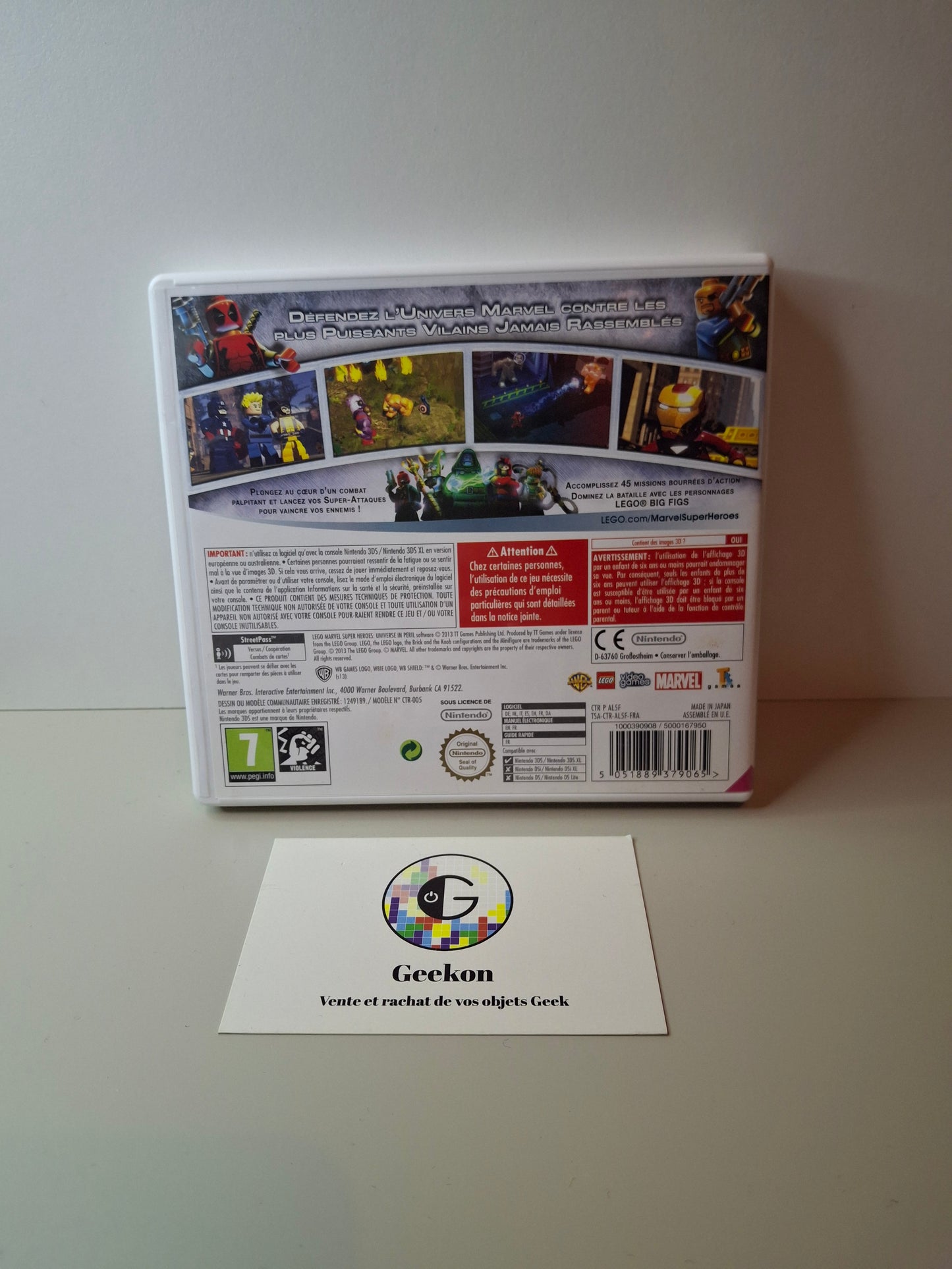 Nintendo - Lego Marvel Super Heroes - L'univers en péril