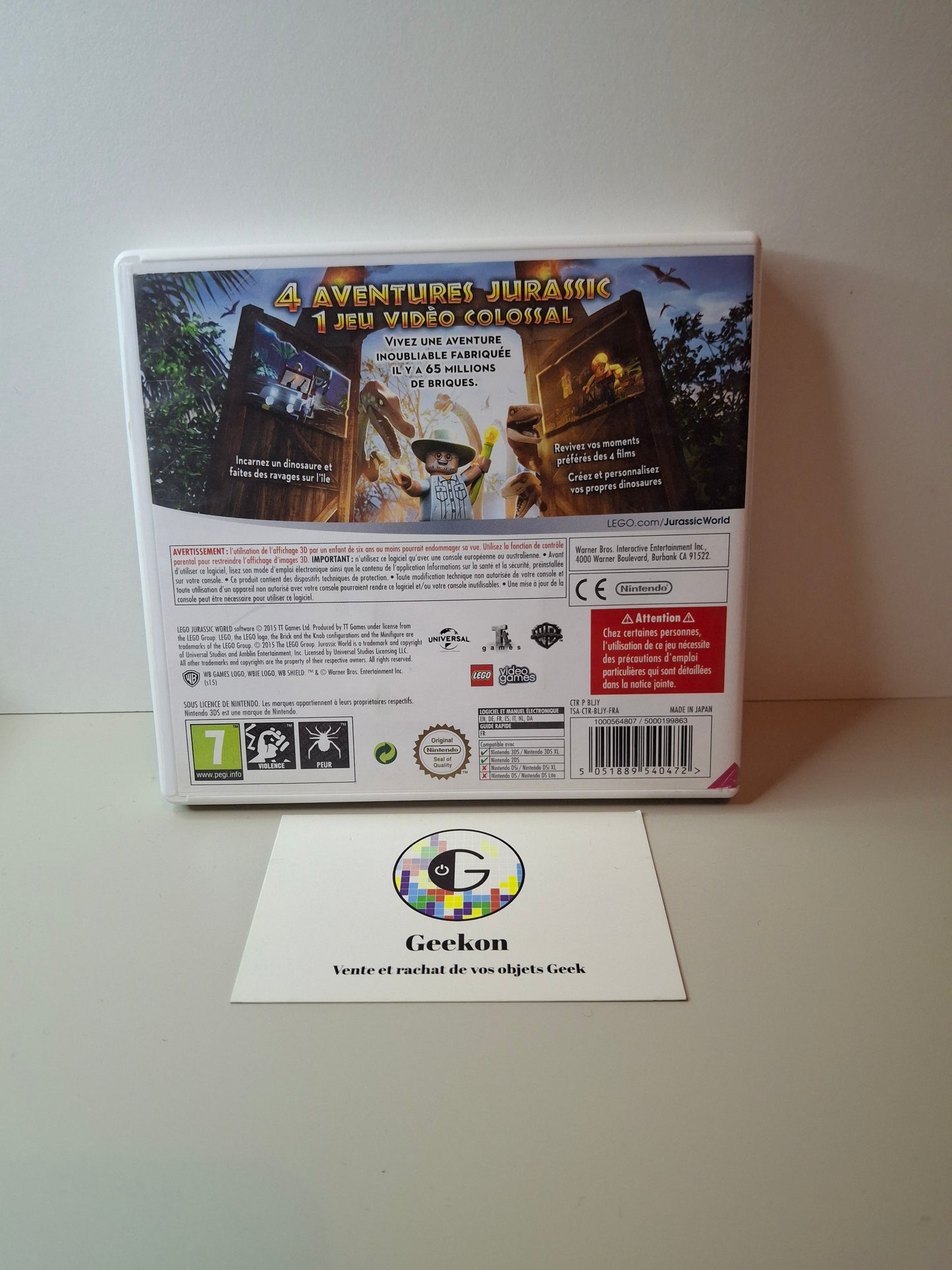 Nintendo - Lego Jurassic World