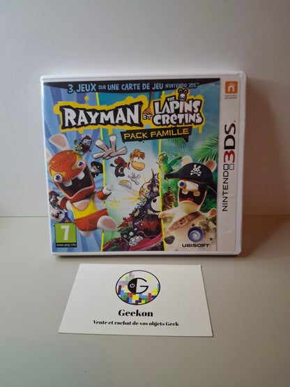 Nintendo - Rayman et The Lapins Crétins - Pack famille
