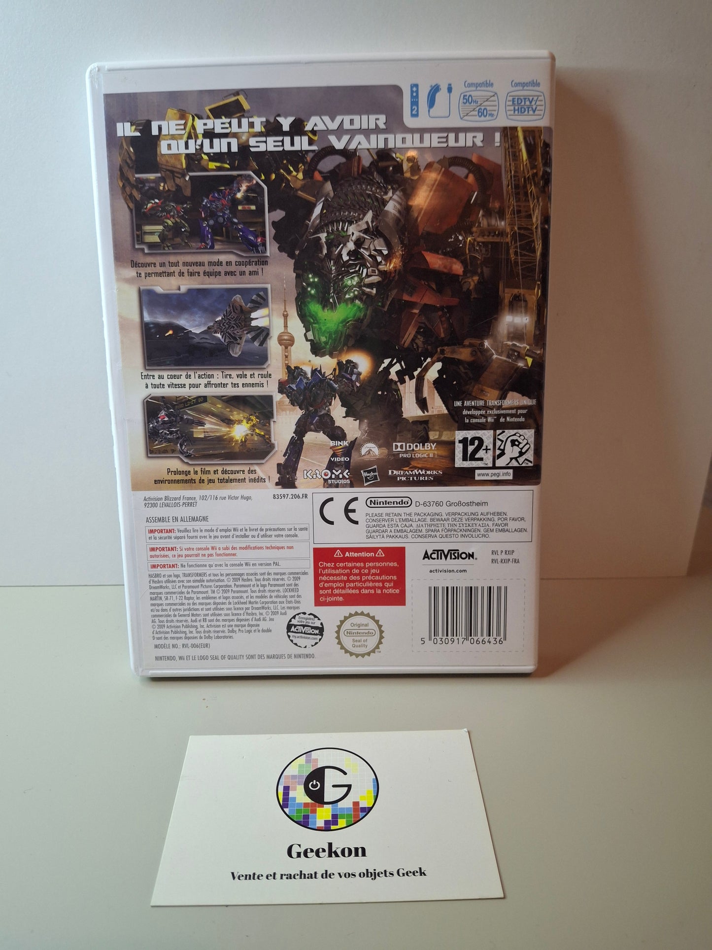Nintendo - Transformers la revanche