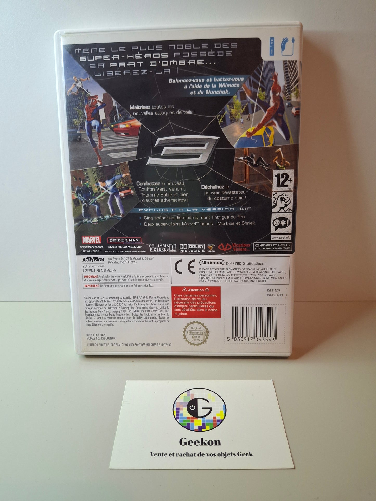 Nintendo - Spider Man 3