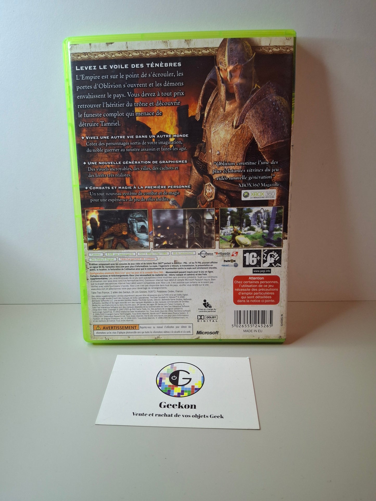Xbox - The Elder Scrolls IV - Oblivion