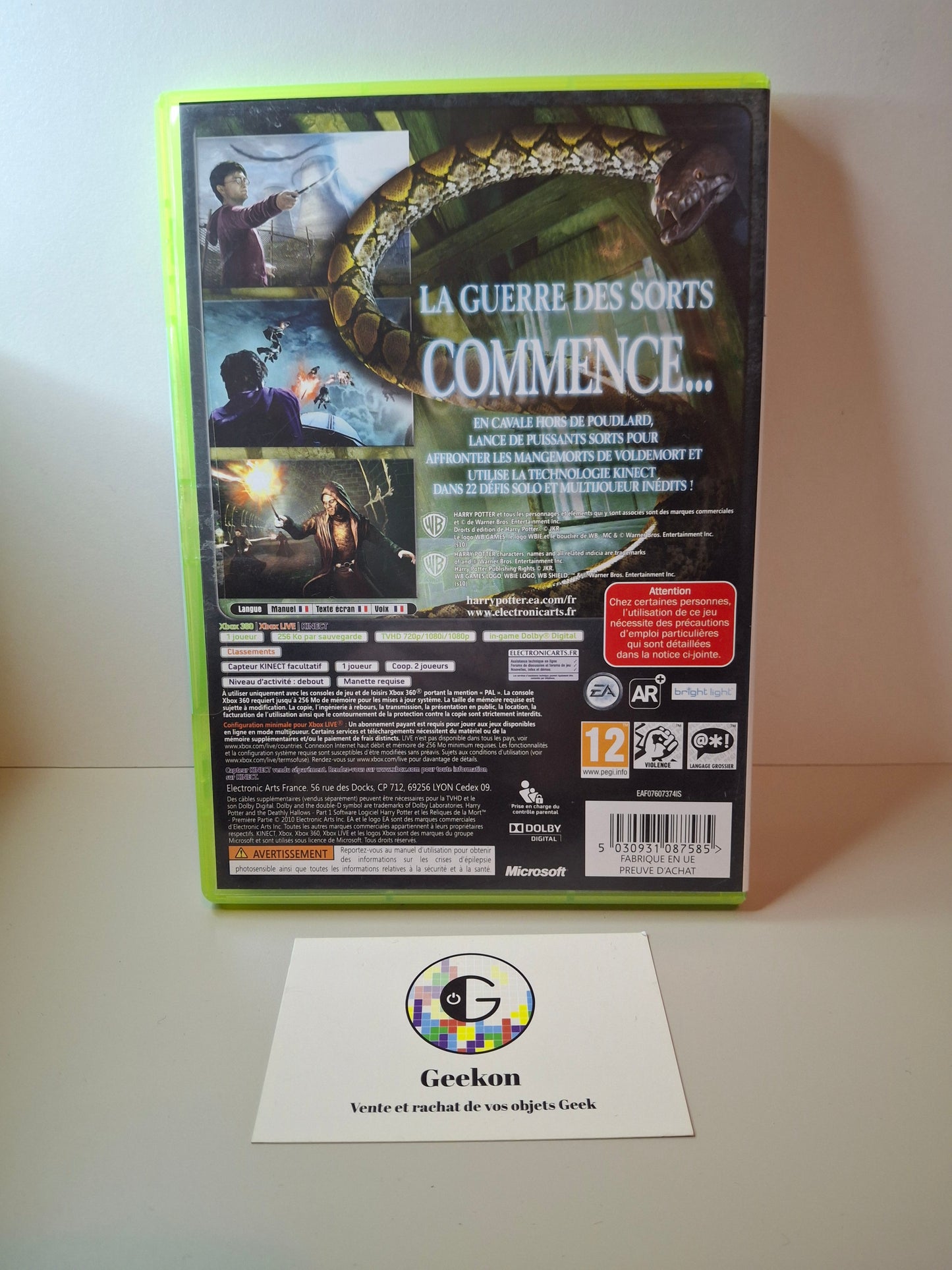 Xbox - Harry Potter - Les reliques de la mort première partie