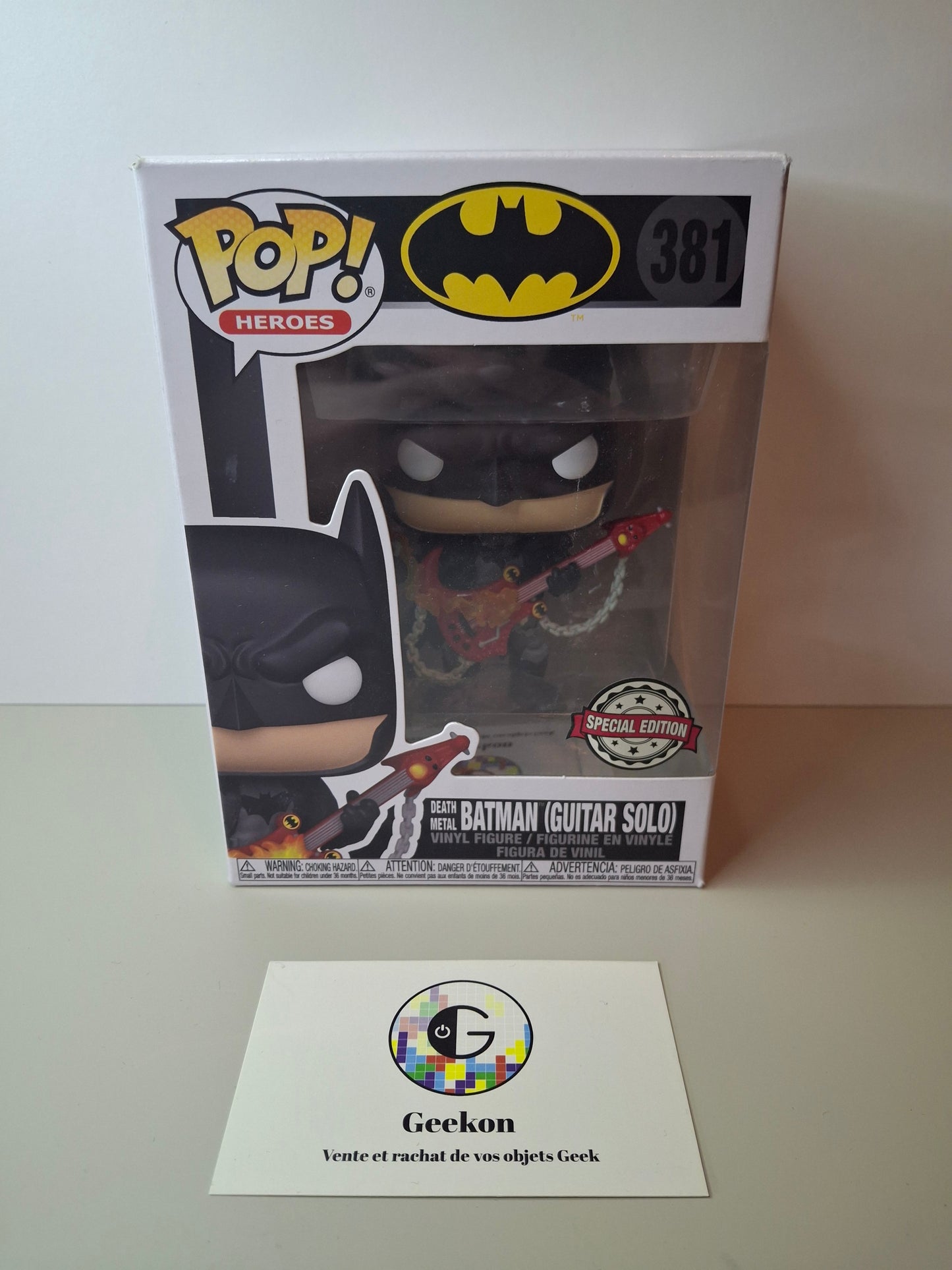 Funko Pop - Death Metal Batman (guitarsolo)