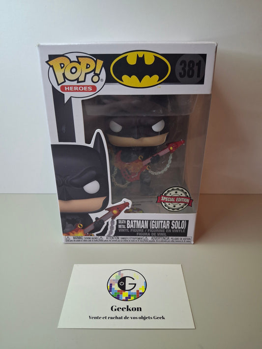 Funko Pop - Death Metal Batman (guitarsolo)