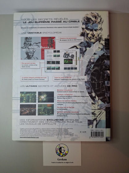 Guide Officiel Metal Gear Solid 2
