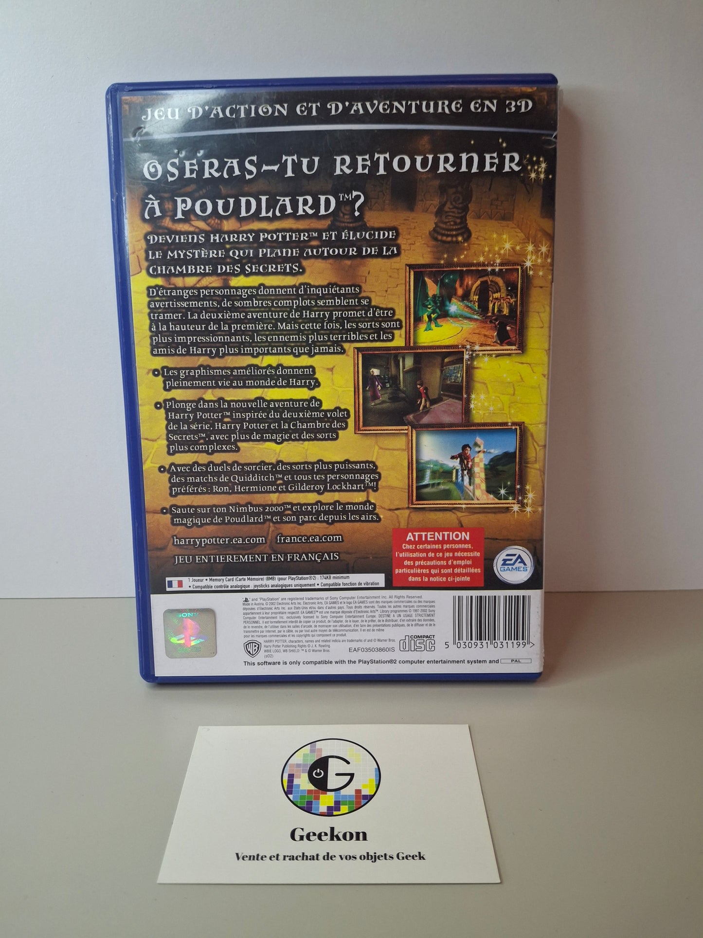 Playstation - Harry Potter et la Chambre des Secrets
