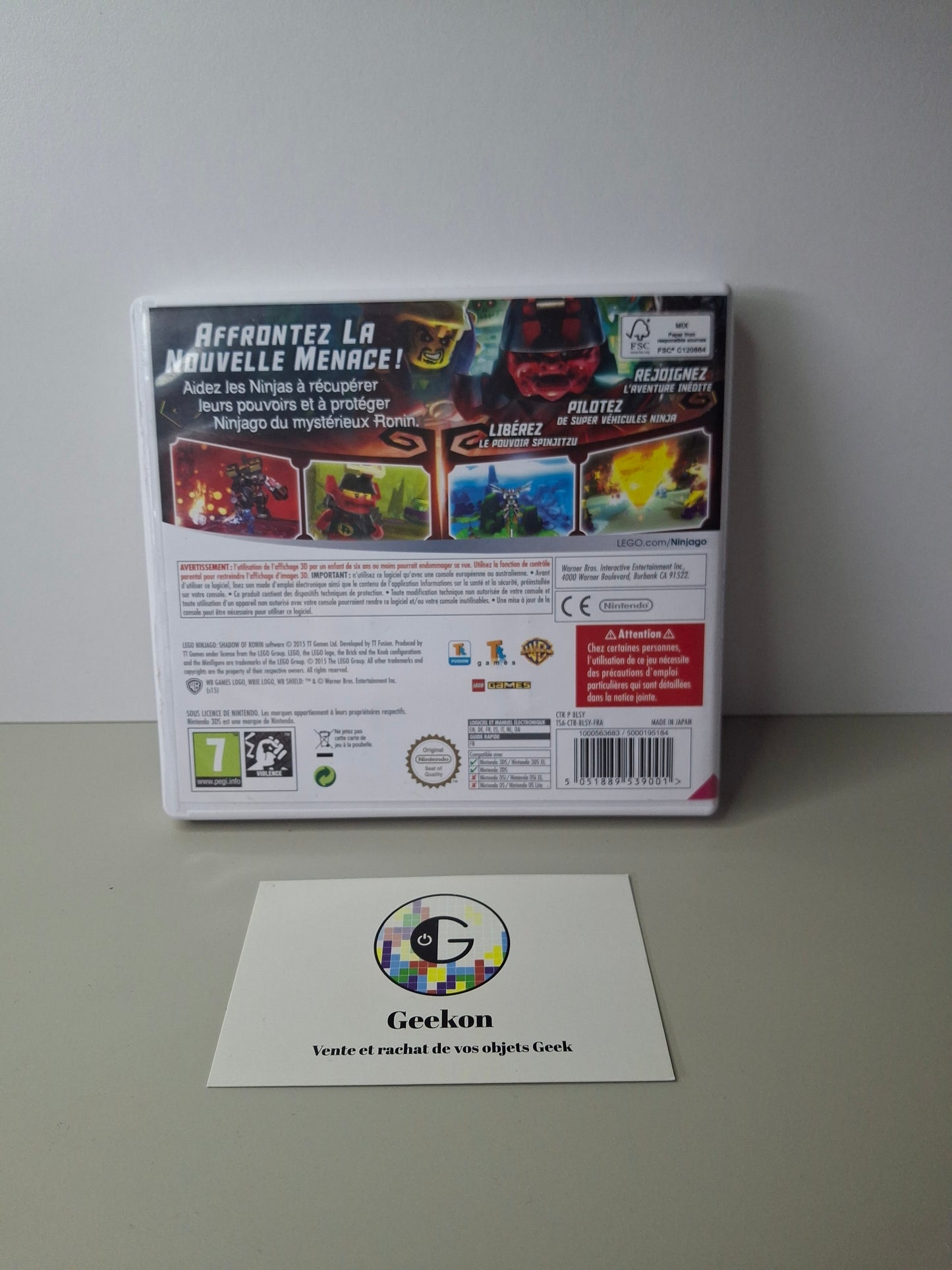 Nintendo - Ninjago l'Ombre de Ronin