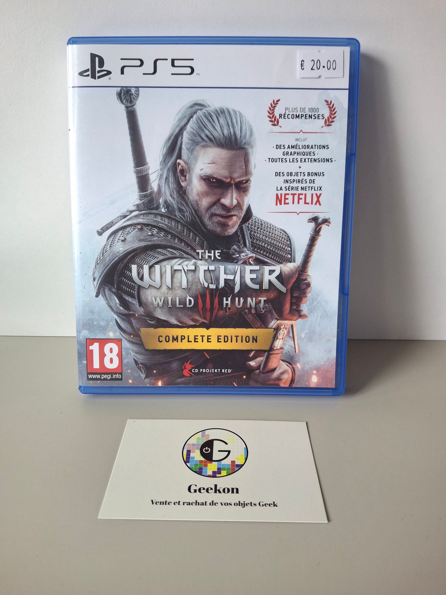 Playstation - The Witcher 3 : Wild Hunt