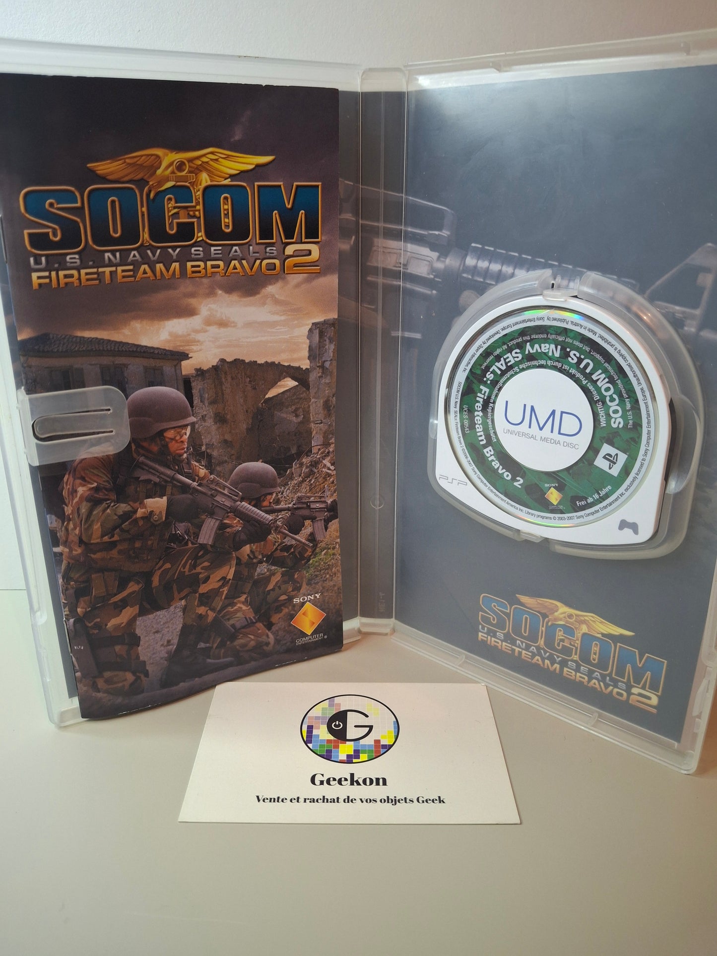 Playstation - Socom U.S Navy SEALs : Fireteam Bravo 2