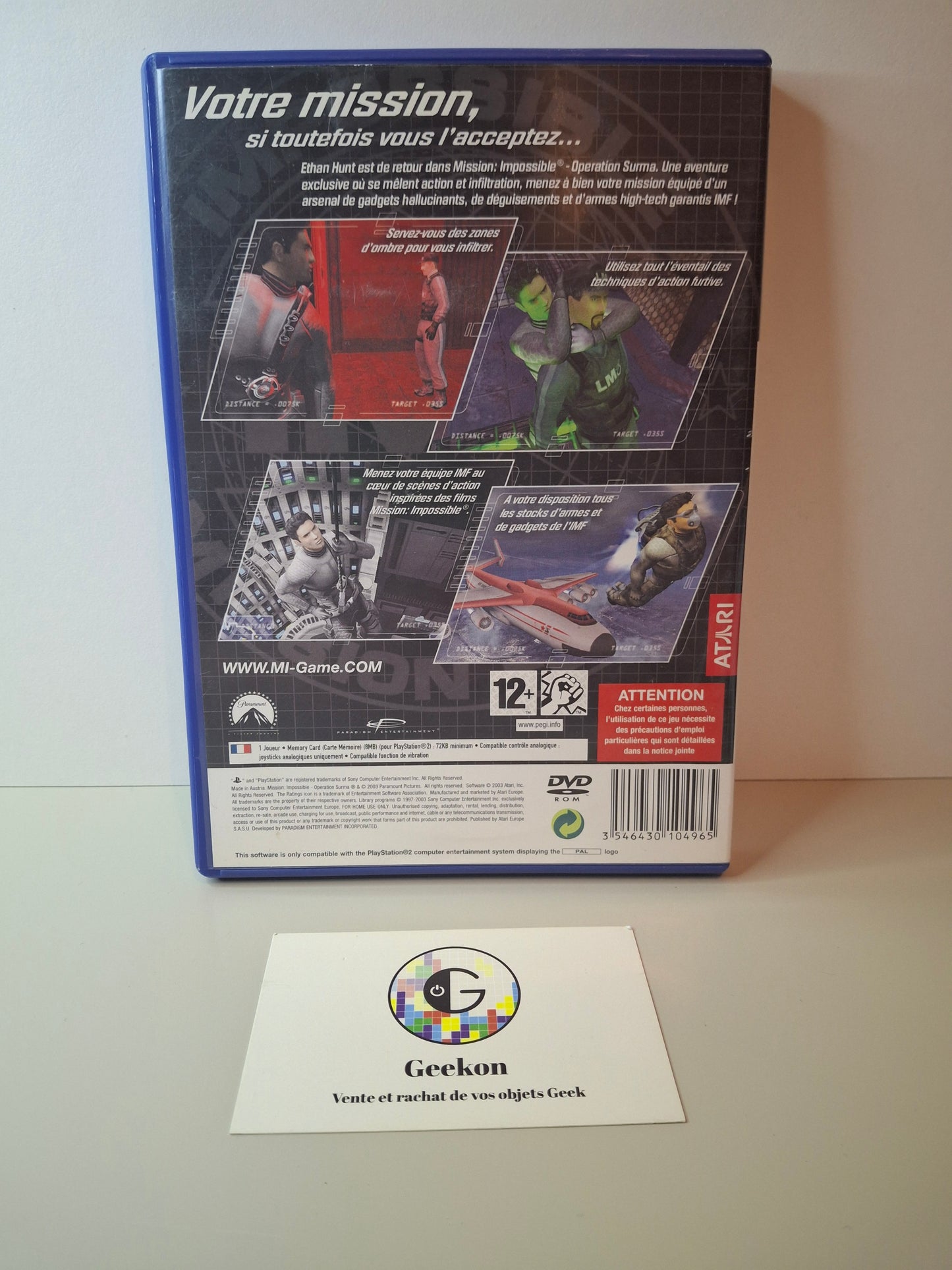 Playstation - Mission Impossible : Opération Surma