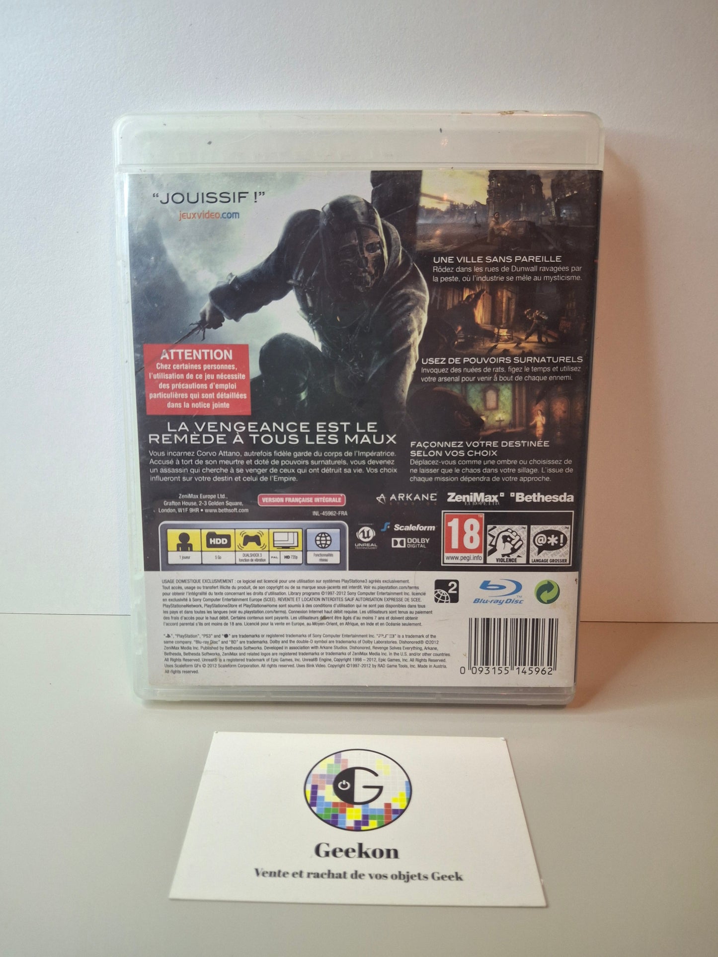 Playstation - Dishonored