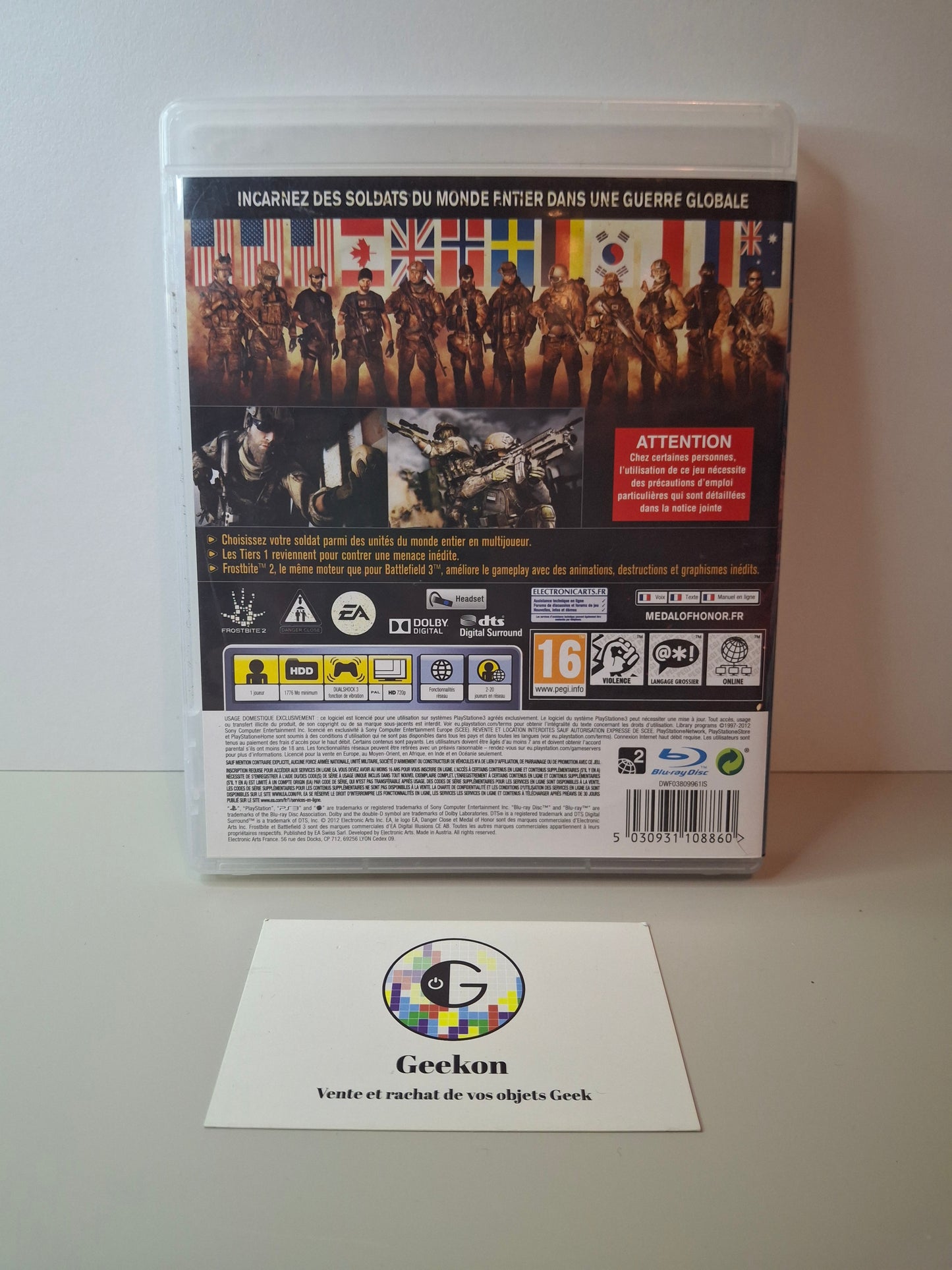 Playstation - Medal of Honor : Warfighter