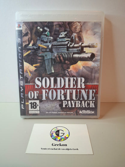 Playstation - Soldier of Fortune Payback