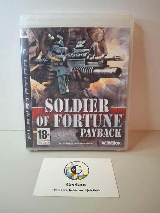 Playstation - Soldier of Fortune Payback