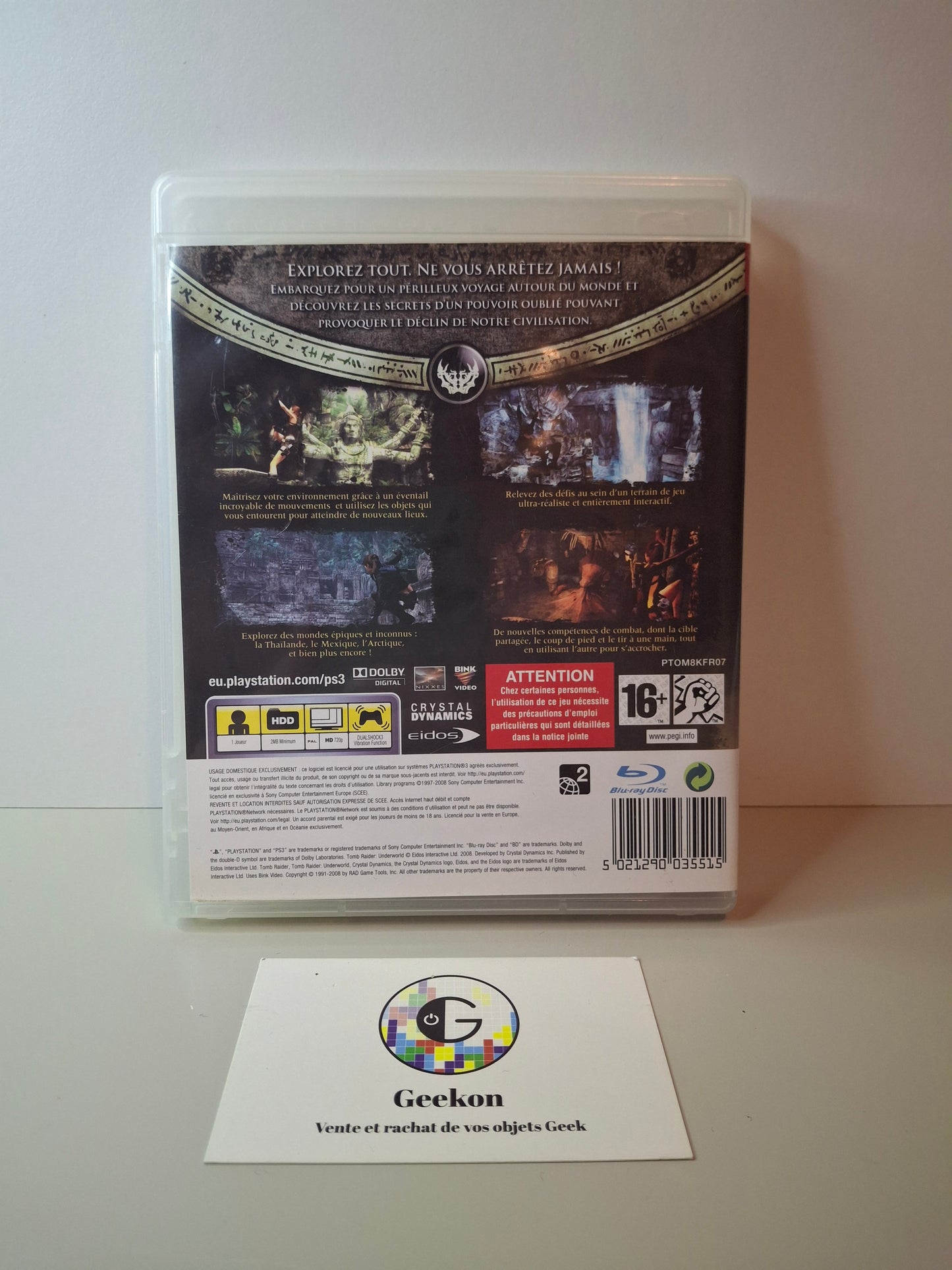 Playstation - Tomb Rider Underworld