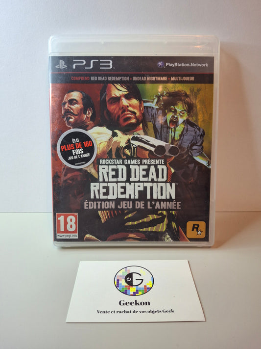 Playstation - Red Dead Redemption Edition Jeu de l'Année