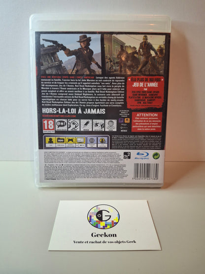 Playstation - Red Dead Redemption Edition Jeu de l'Année