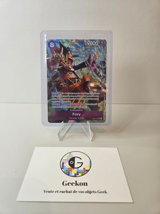 Carte One piece - Foxy Alternative