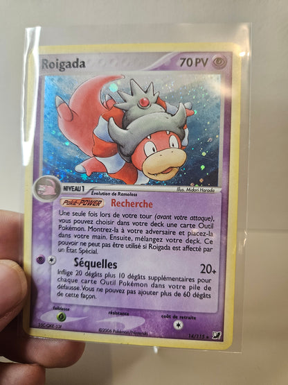 Carte Pokémon - Roigada Holo Bloc ex