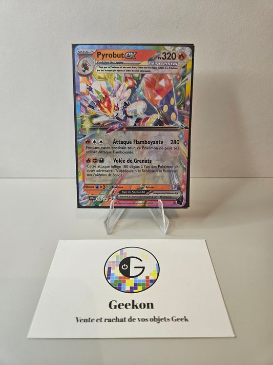 Carte Pokémon - Pyrobut EX