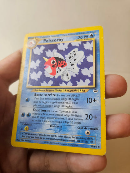Carte Pokémon - Poissoroy Wizard