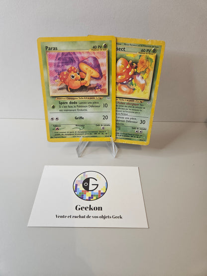 Carte Pokémon - Paras et Parasect Wizard