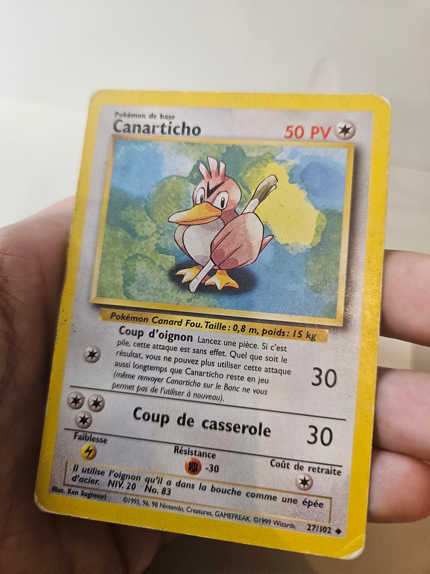 Carte Pokémon - Canarticho Wizard