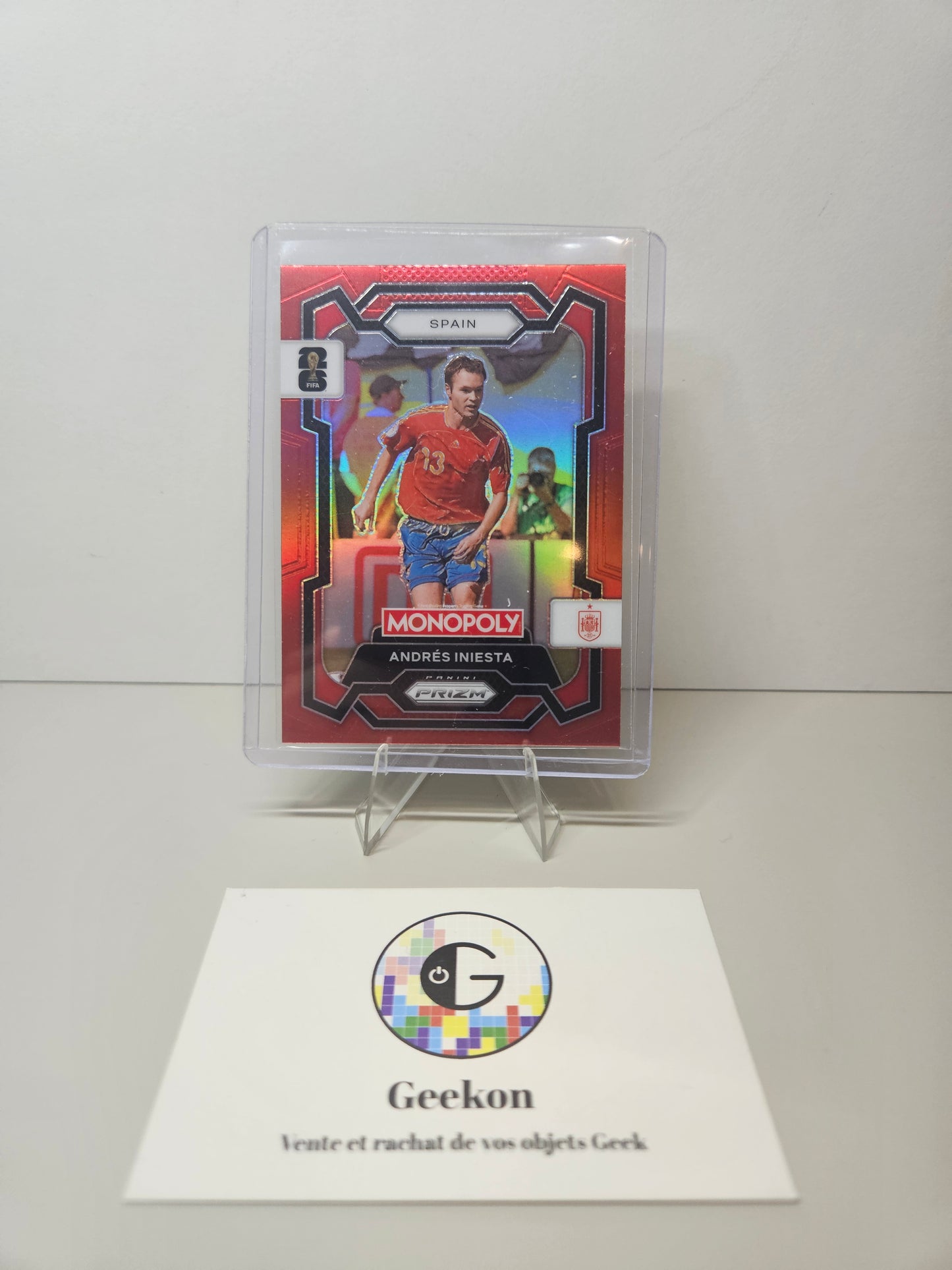 2026 Panini Monopoly FIFA World Cup Andrés Iniesta