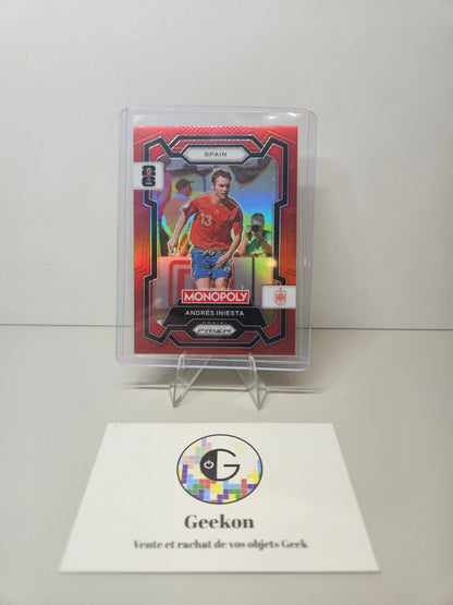 2026 Panini Monopoly FIFA World Cup Andrés Iniesta