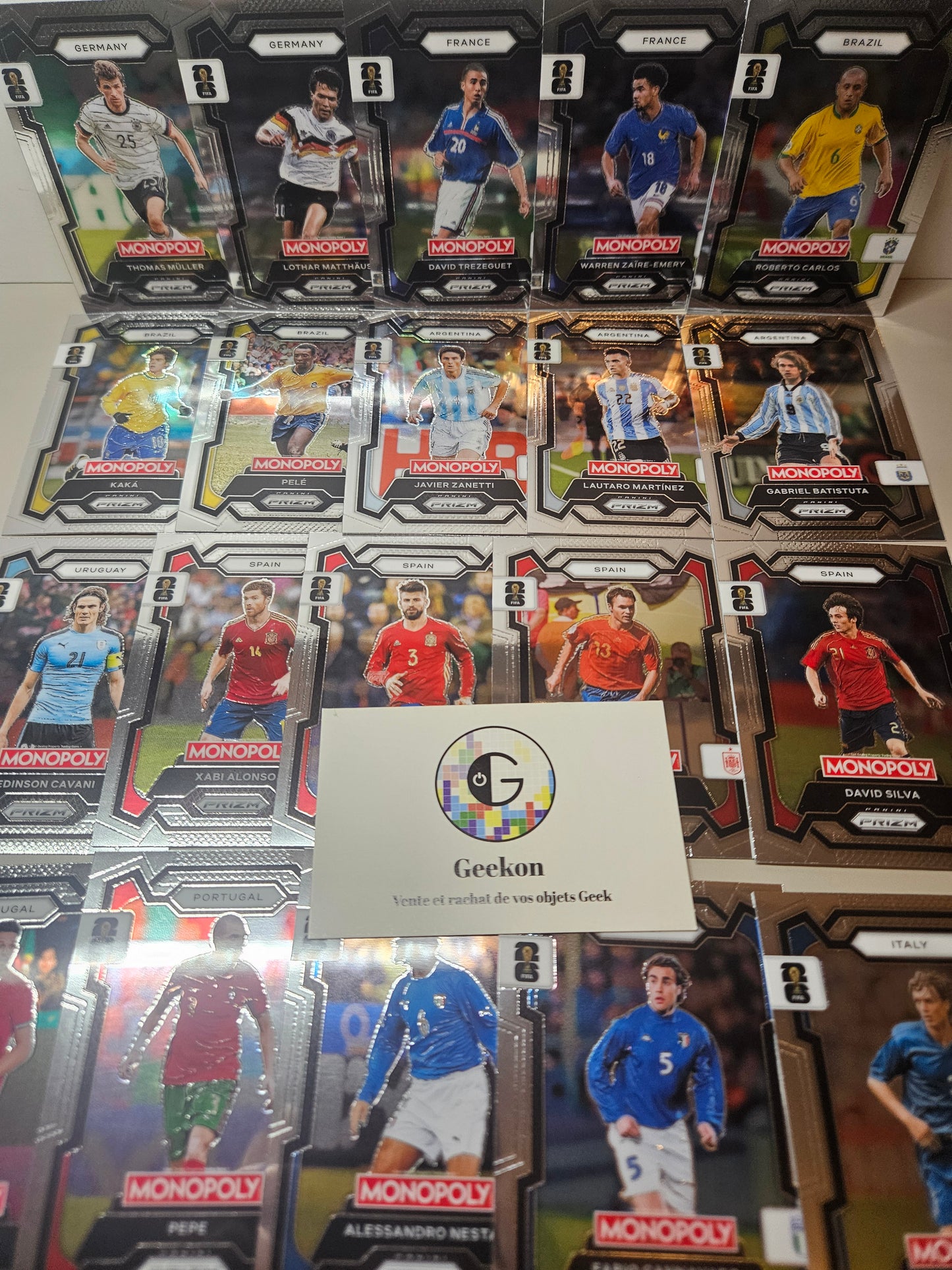 Lot 2026 Prizm Monopoly FIFA World Cup