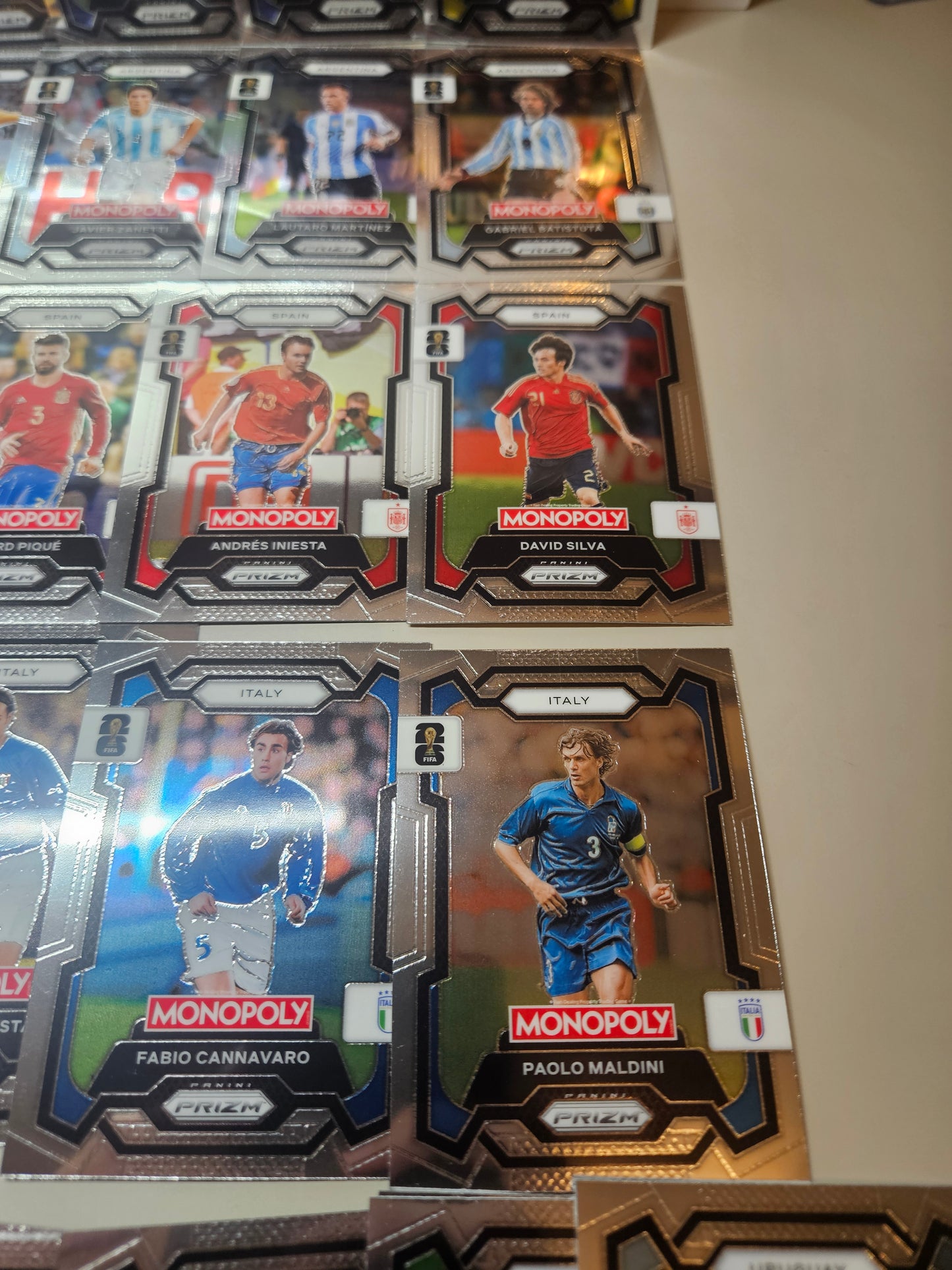 Lot 2026 Prizm Monopoly FIFA World Cup