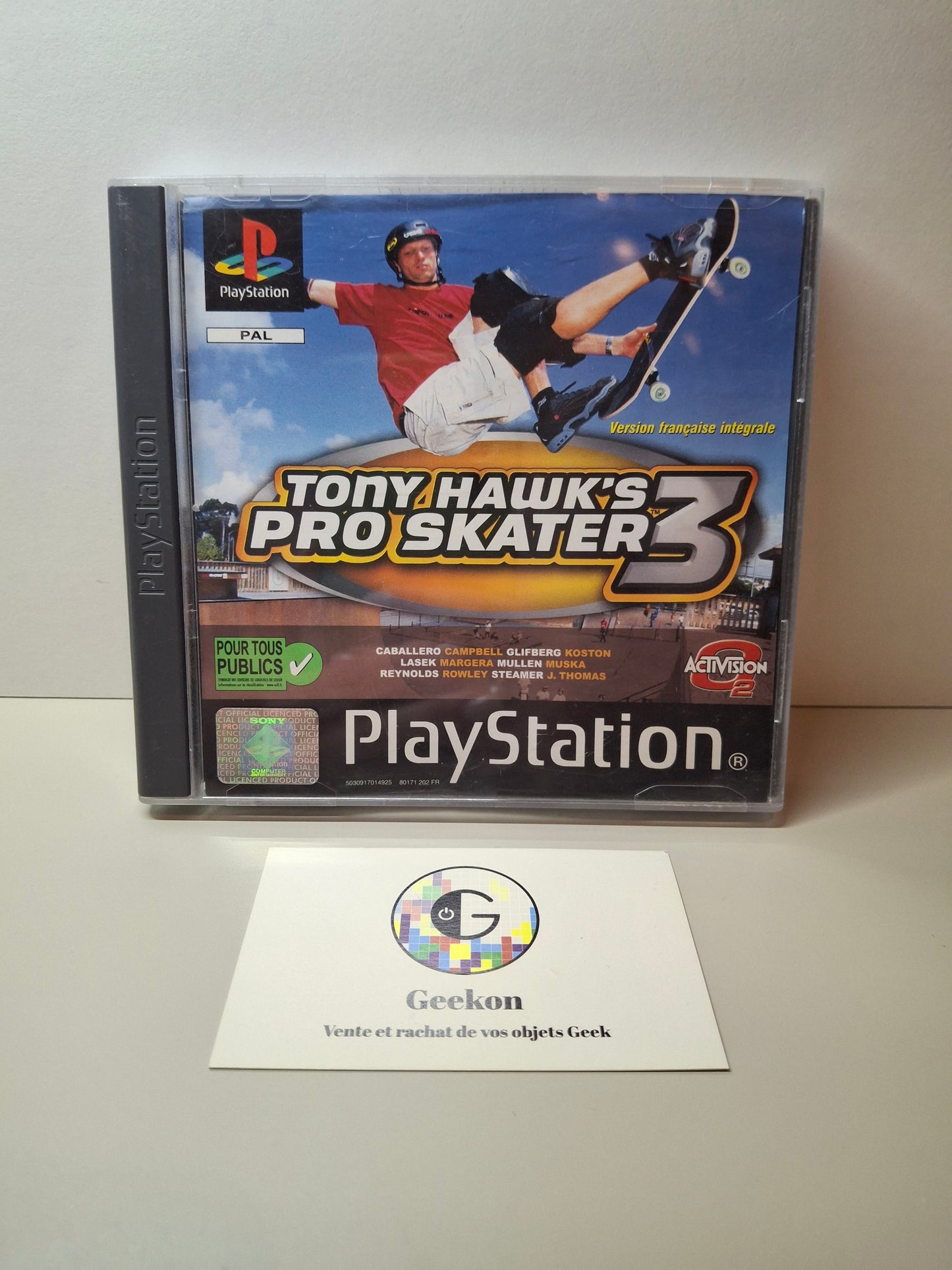 Playstation - Tony Hawk's Pro Skater 3