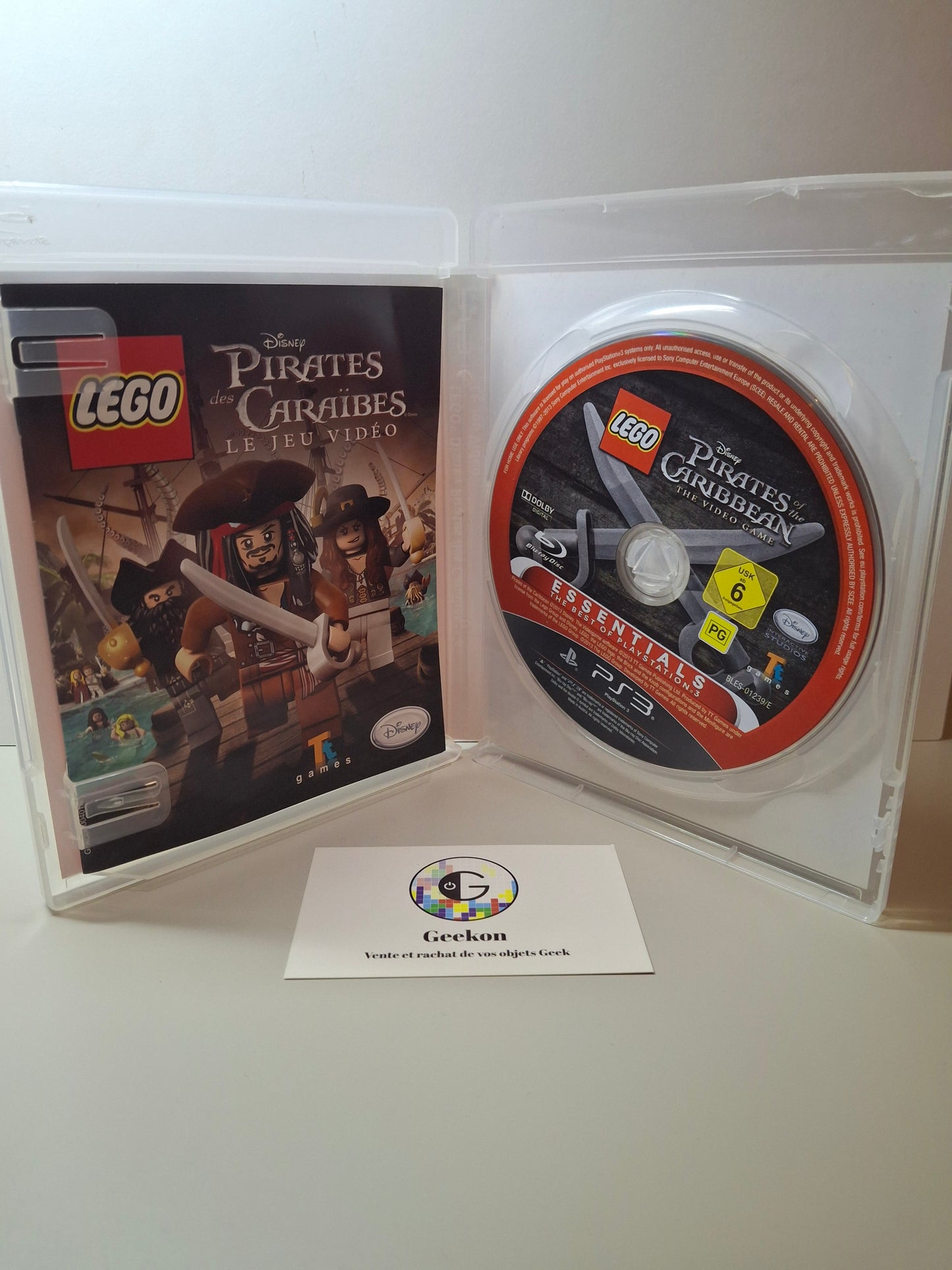 Playstation - Lego Disney Pirates des Caraïbes : Le Jeu Video