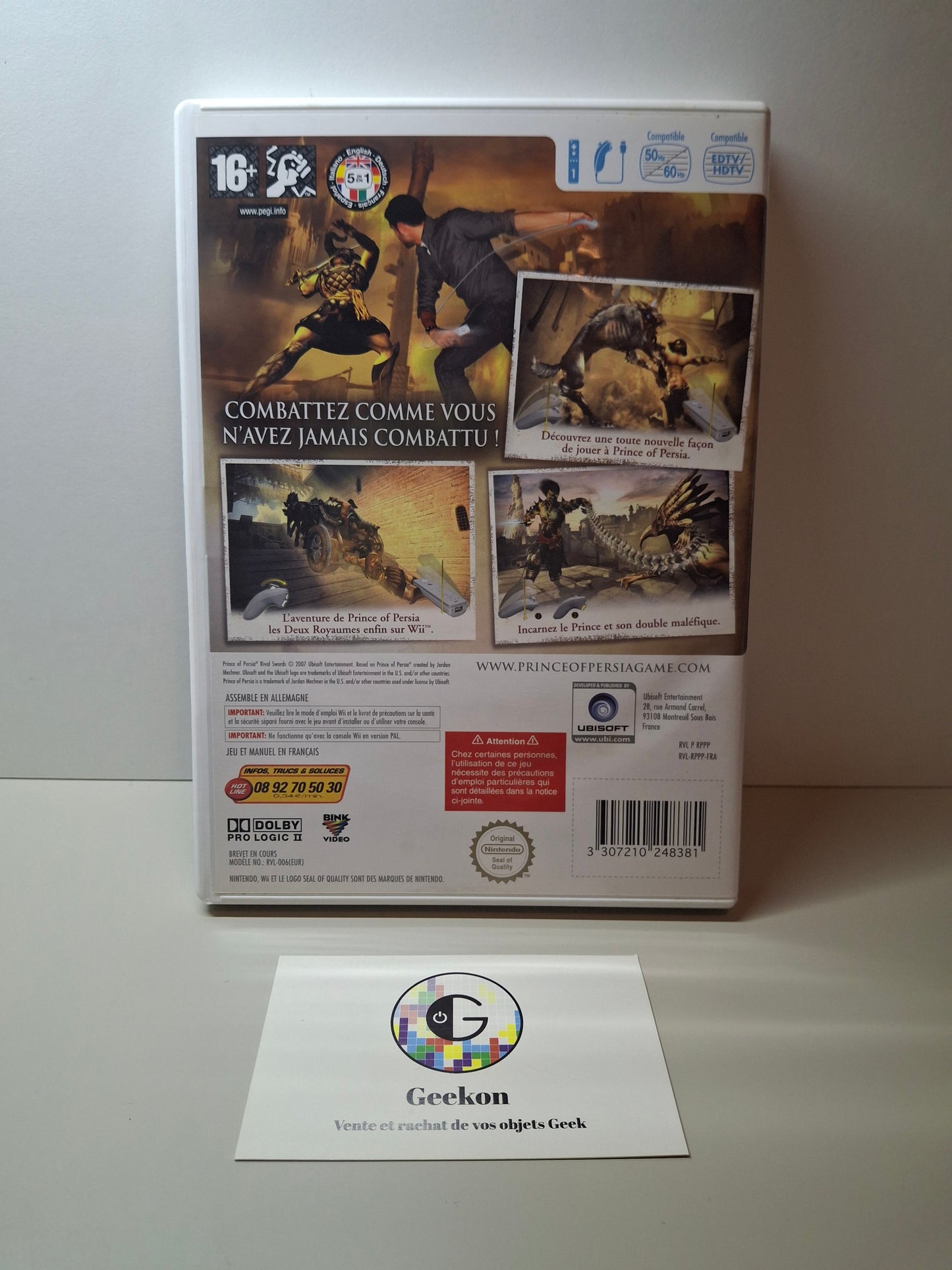 Nintendo - Prince of Persia Rival Swords