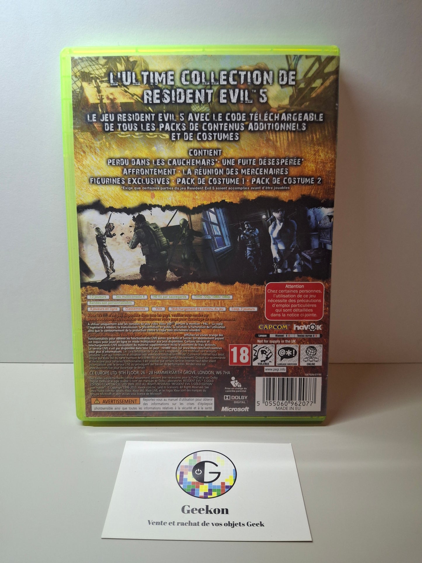 Xbox - Resident Evil 5 Gold Edition