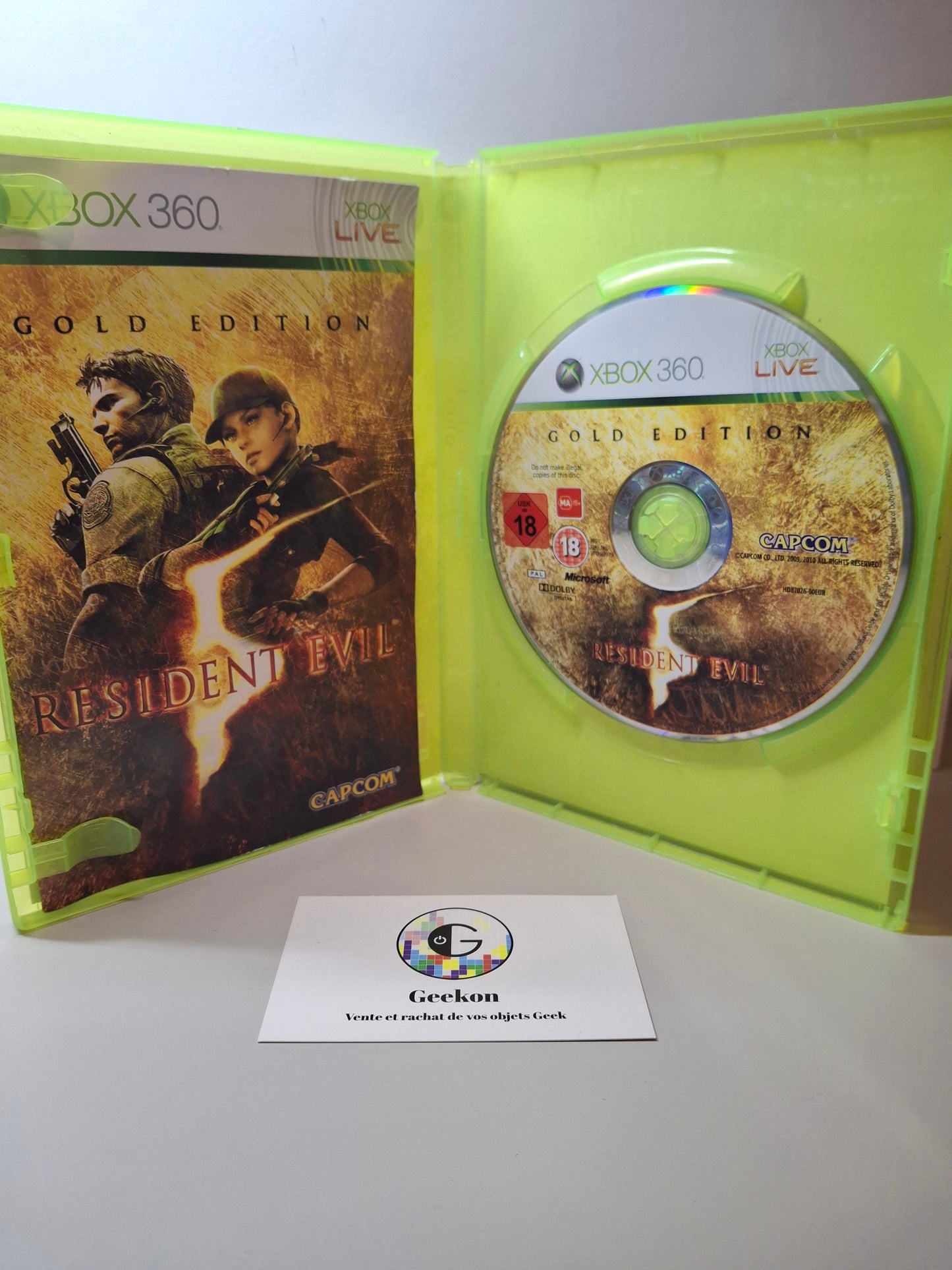 Xbox - Resident Evil 5 Gold Edition