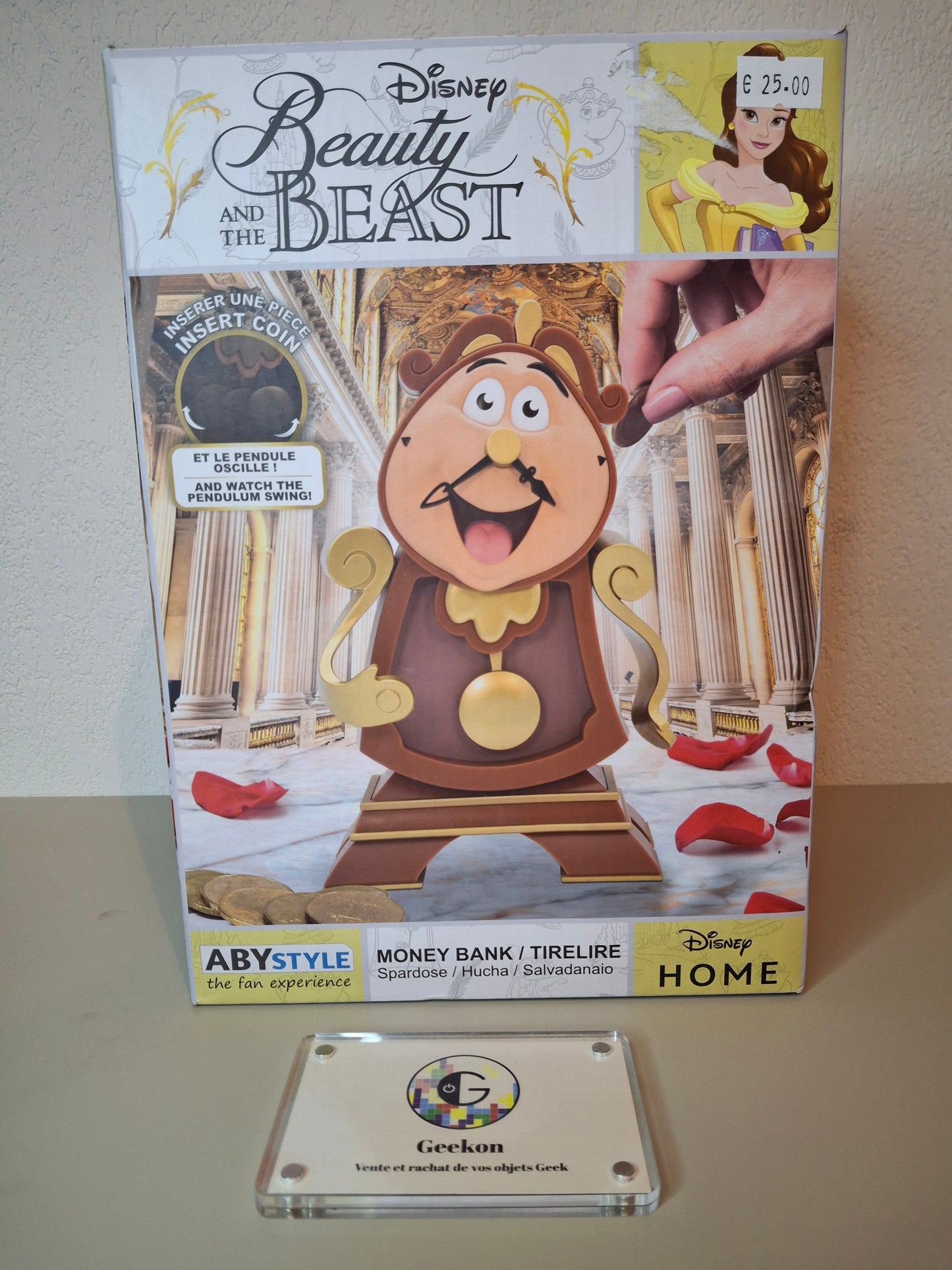 Disney Home - Tirelire La Belle et le Bête